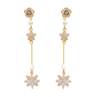 Elegant Camellia Earrings
