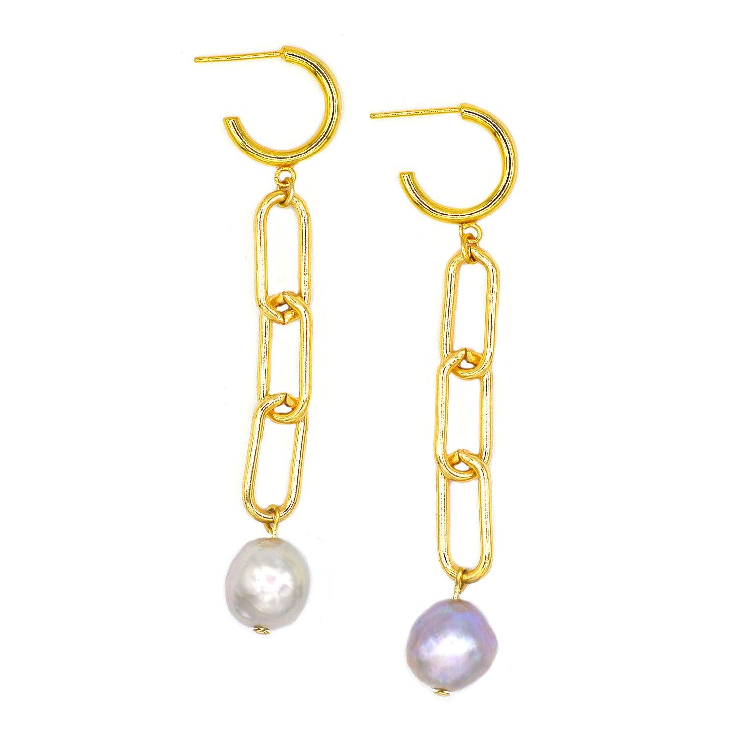 Modesty Pearl Earrings