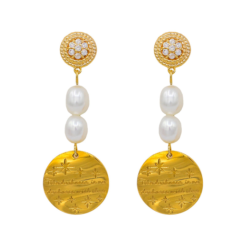 Ancient Pearl Earrings