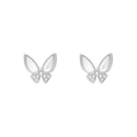 Iridescent Butterfly Earrings