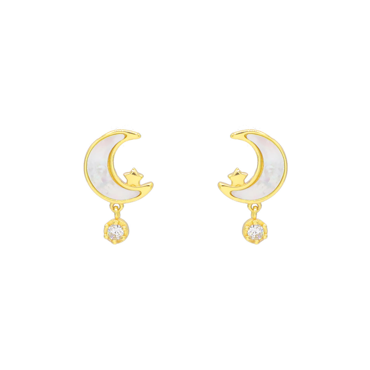 Sweet Crescent Earrings