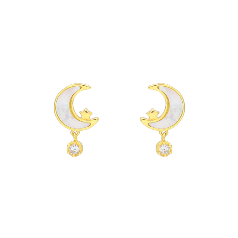 Sweet Crescent Earrings