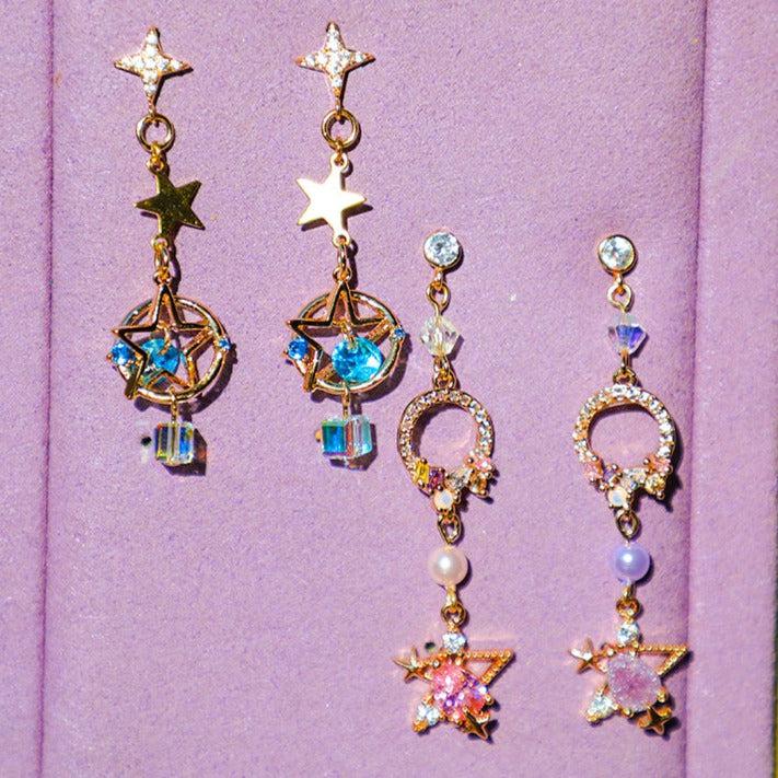 Star Gem Earrings