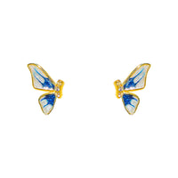 Blue Butterfly Earrings