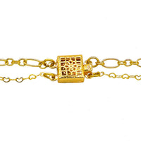 Garnet Love Double Layer Necklace