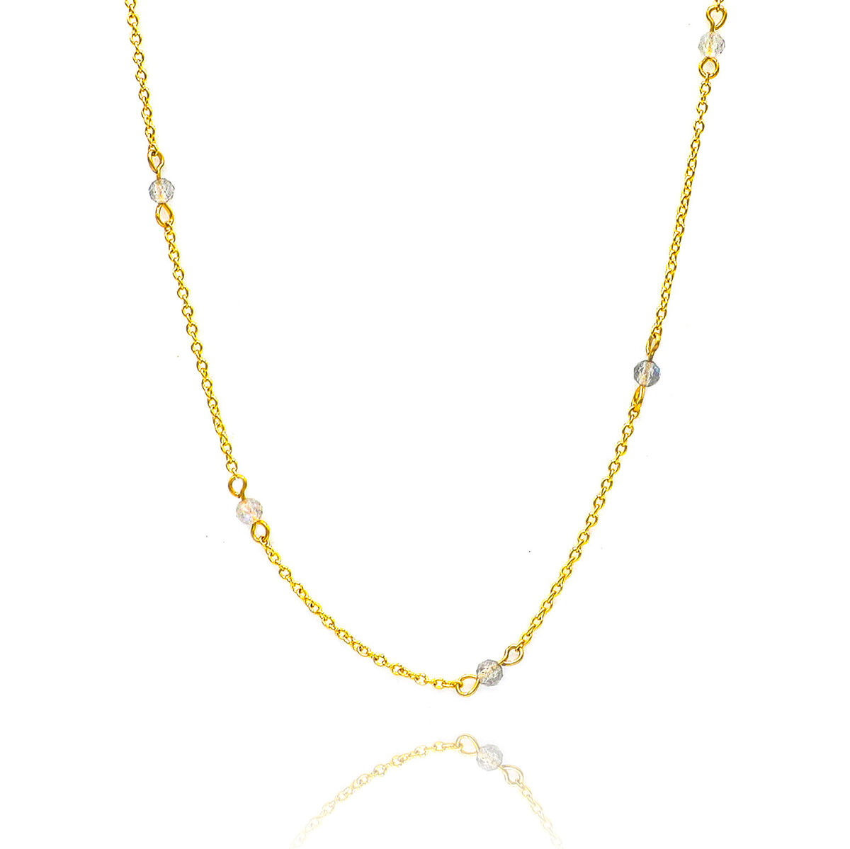 Dainty Labradorite Necklace