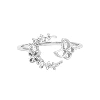Luna & Butterfly Ring