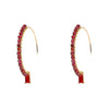 Perfect Set - Garnet Earrings & Choker