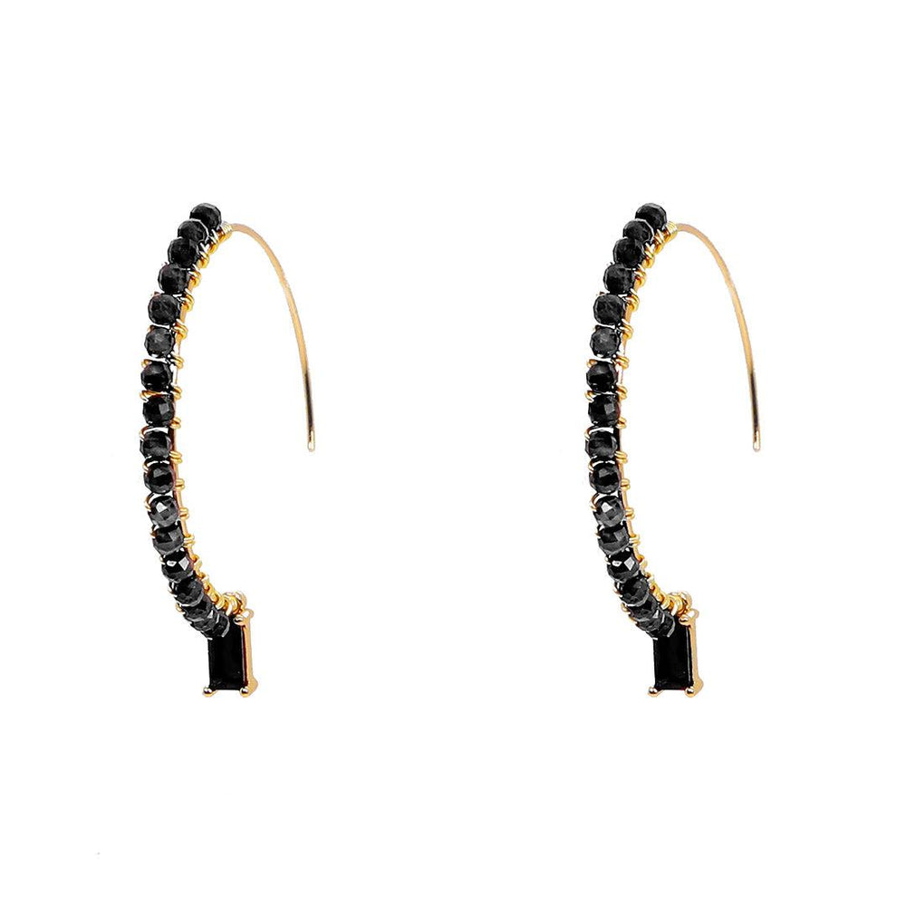 Perfect Set Onyx Earrings & Choker