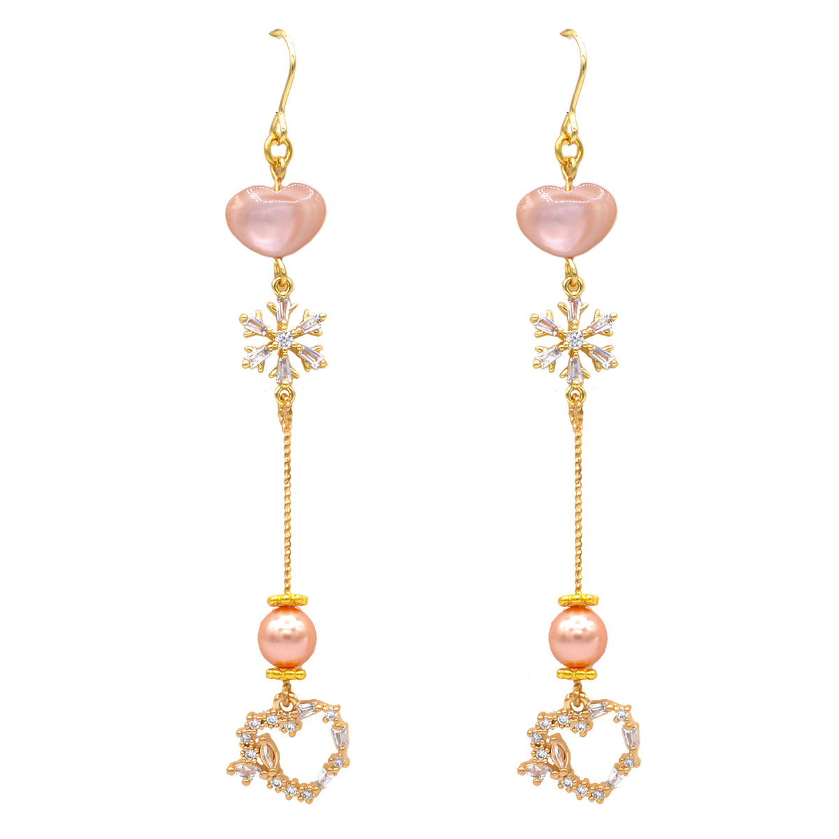 Frozen Heart Earrings