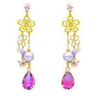 Purple Aesthetic  Earrings