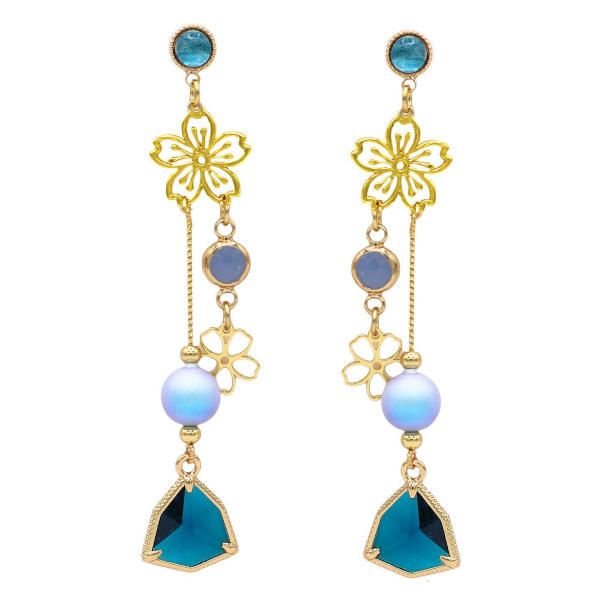 Midnight Blossom Earrings