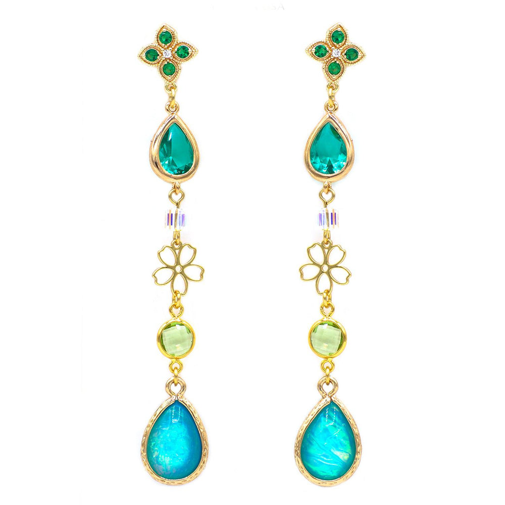 Pine Green Earrings