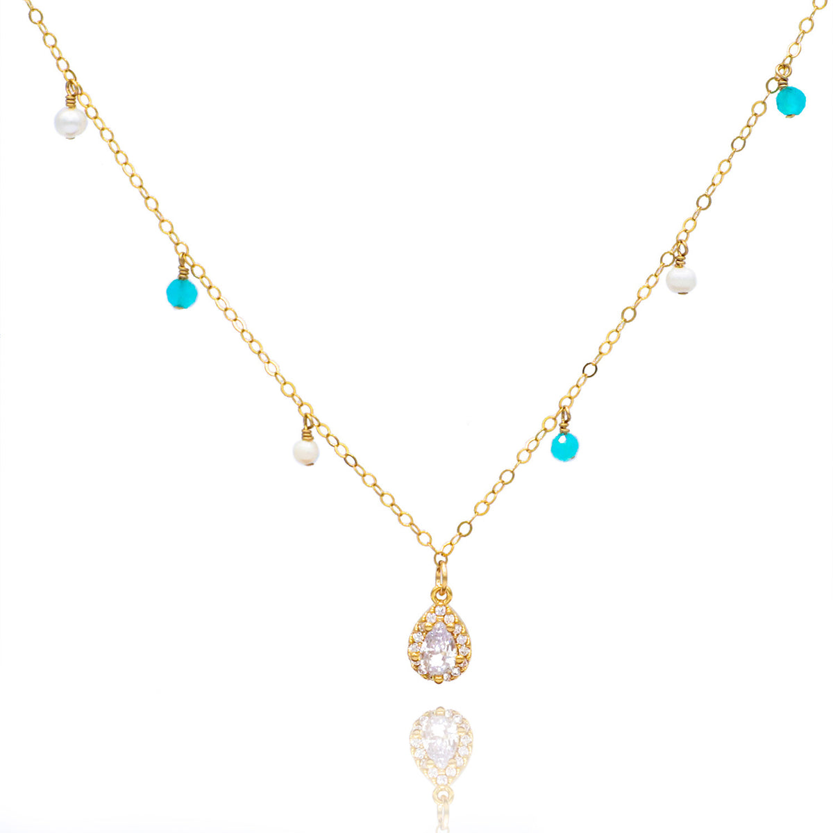Shining Drop Necklace