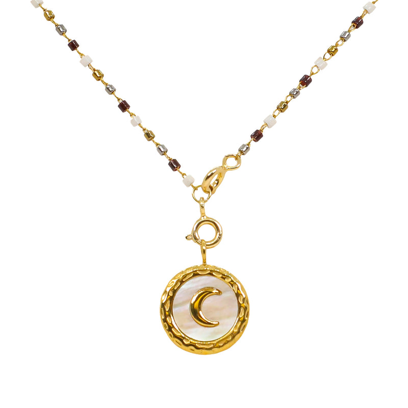 Good Morning Moon Huggies & Necklace Set