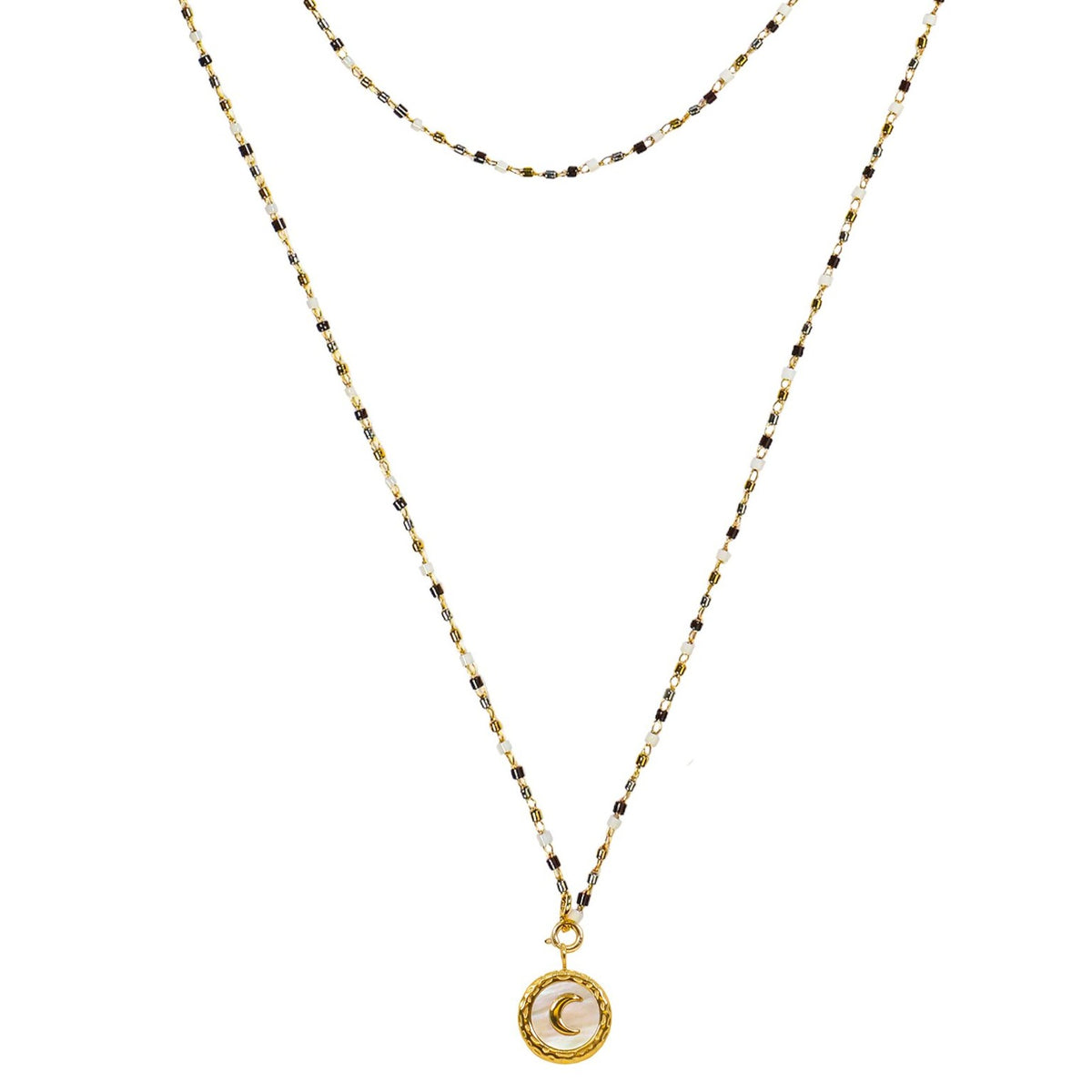 Good Morning Moon Huggies & Necklace Set