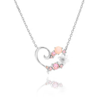 Floral Heart Necklace
