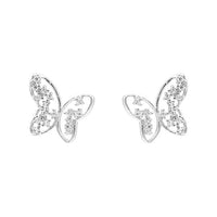 Glistening Butterfly Earrings