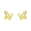 Glistening Butterfly Earrings