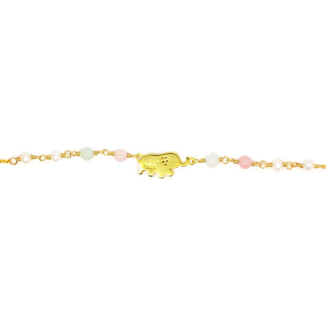 Pastel Lucky Elephant Bracelet