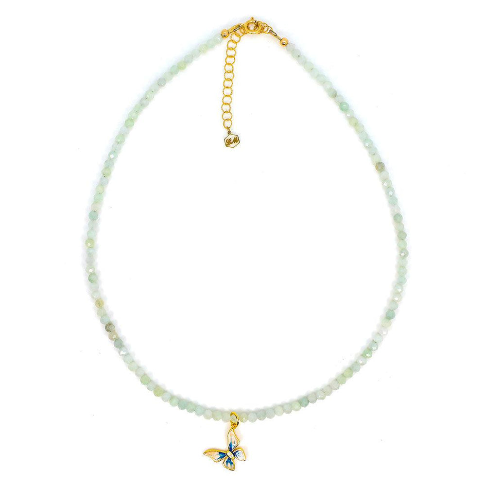 Jade Butterfly Choker