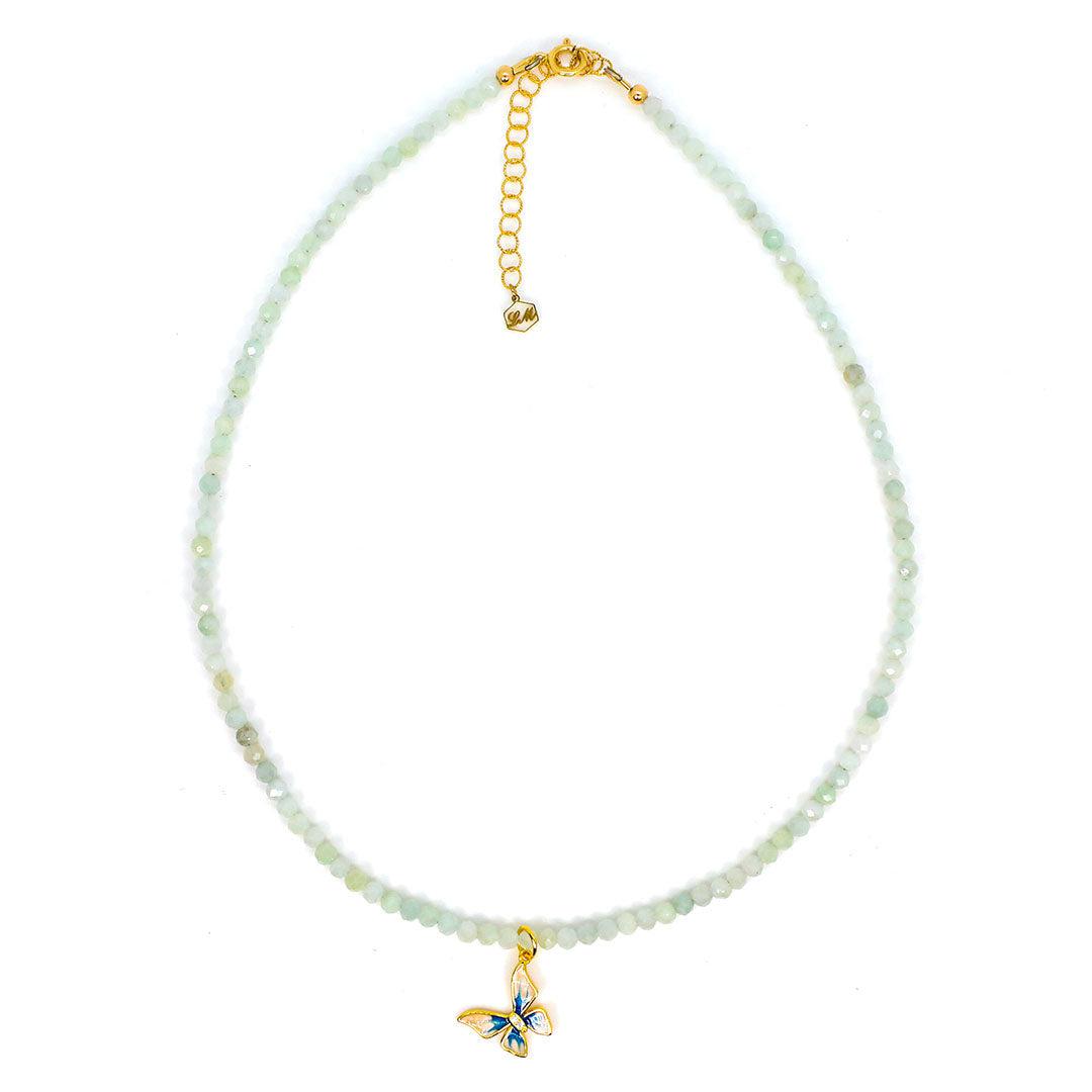 Jade Butterfly Choker