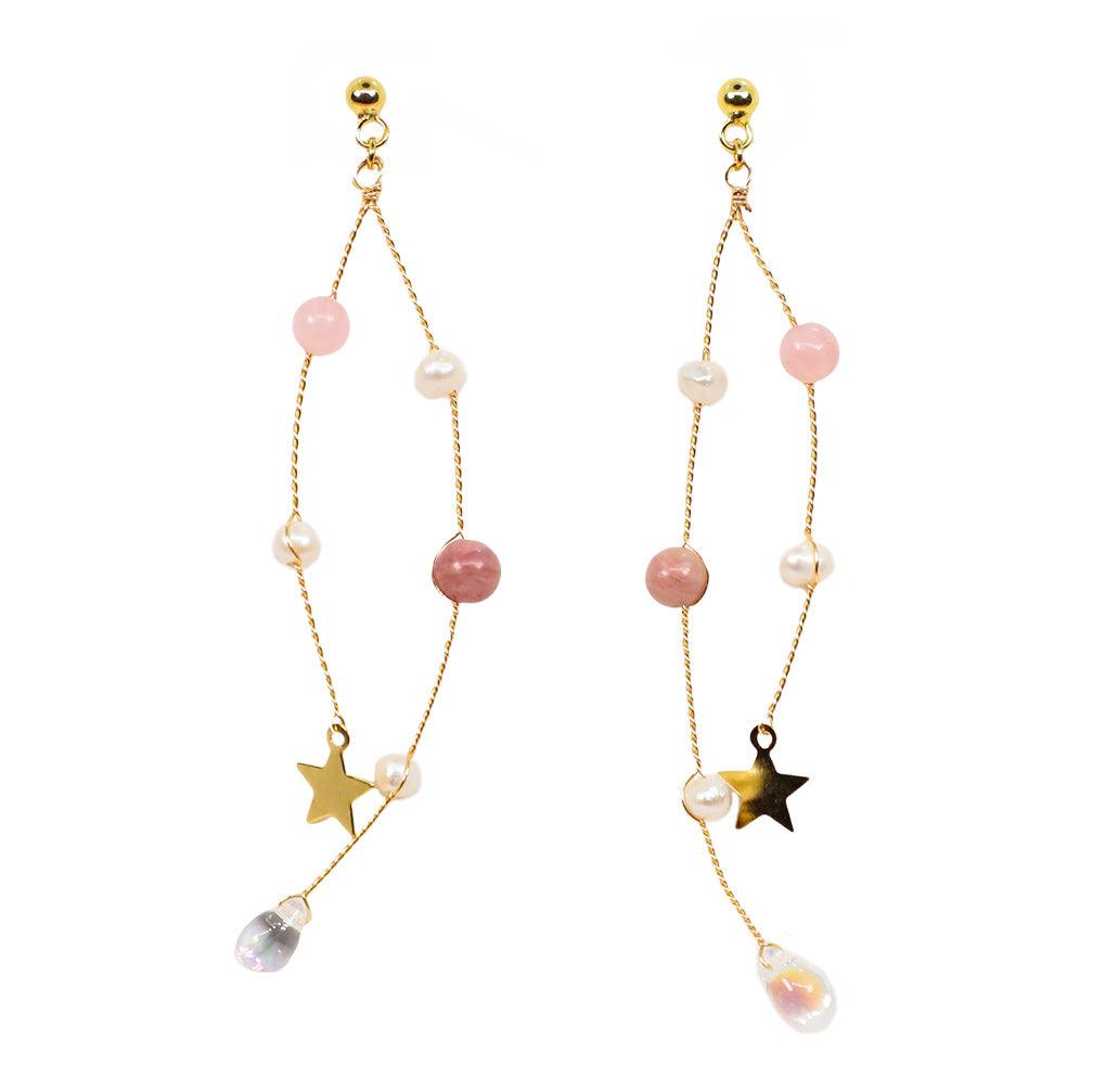 Pink Melody Earrings