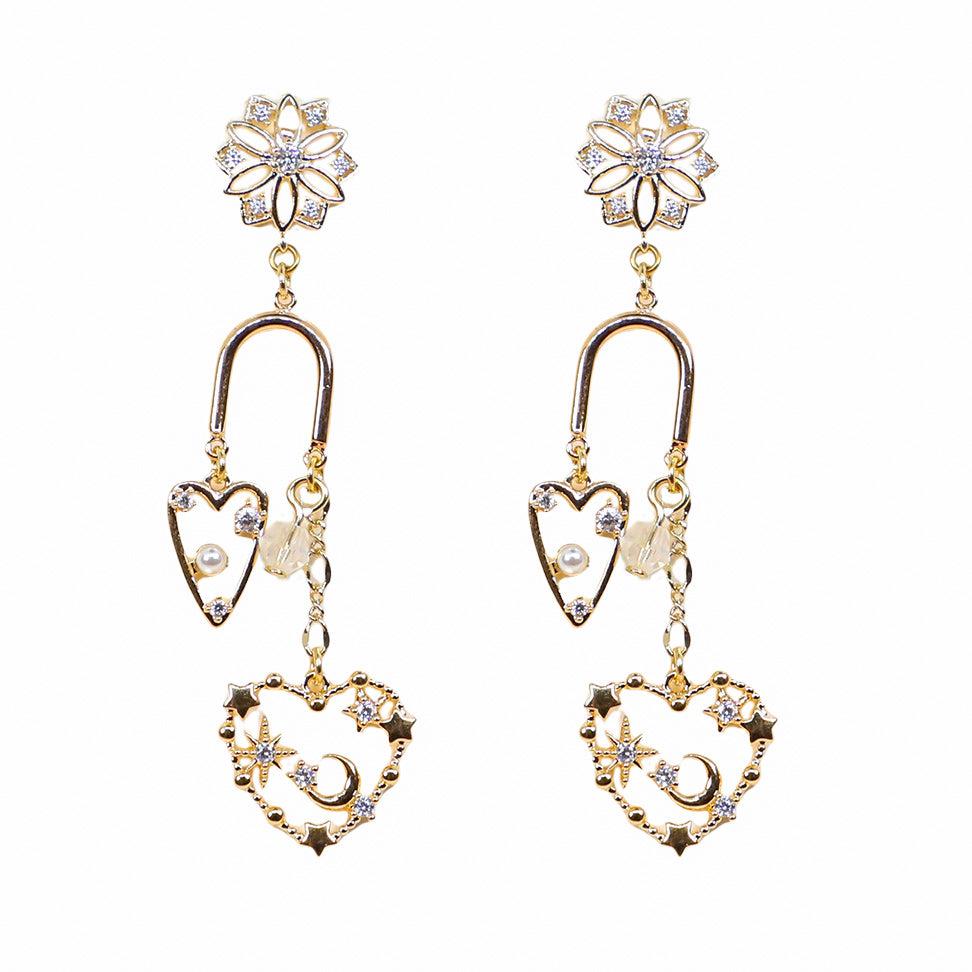 Fancy Love Earrings