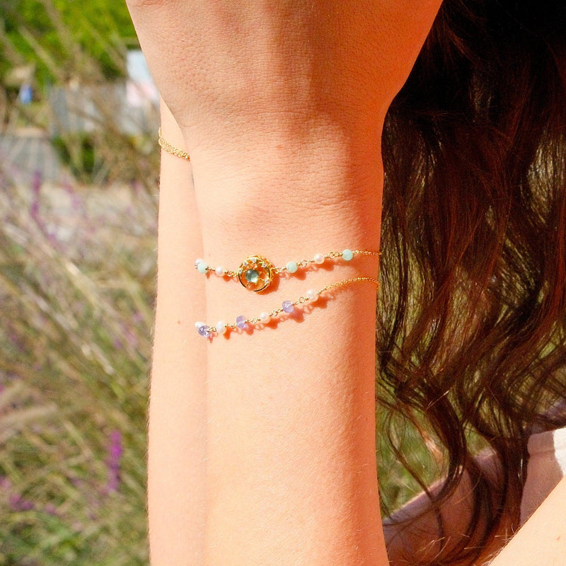 Interstellar Amazonite Bracelet
