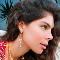 Sparkling Butterfly Earrings