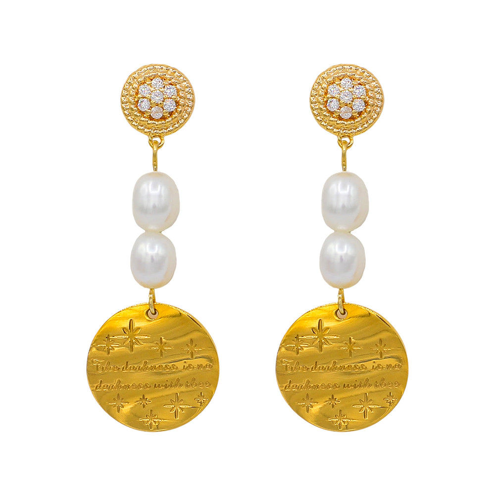 Ancient Pearl Earrings