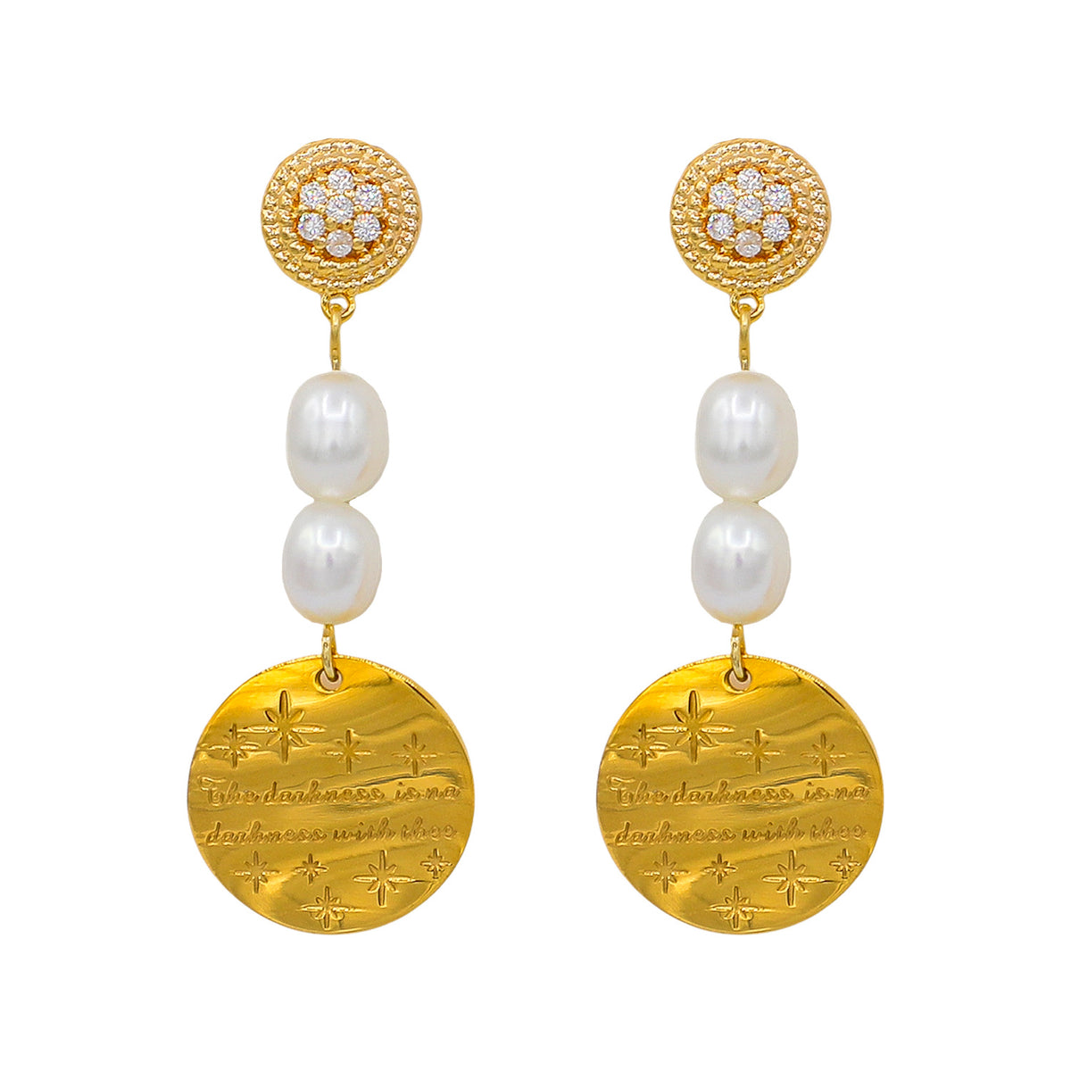 Ancient Pearl Earrings