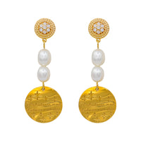 Ancient Pearl Earrings