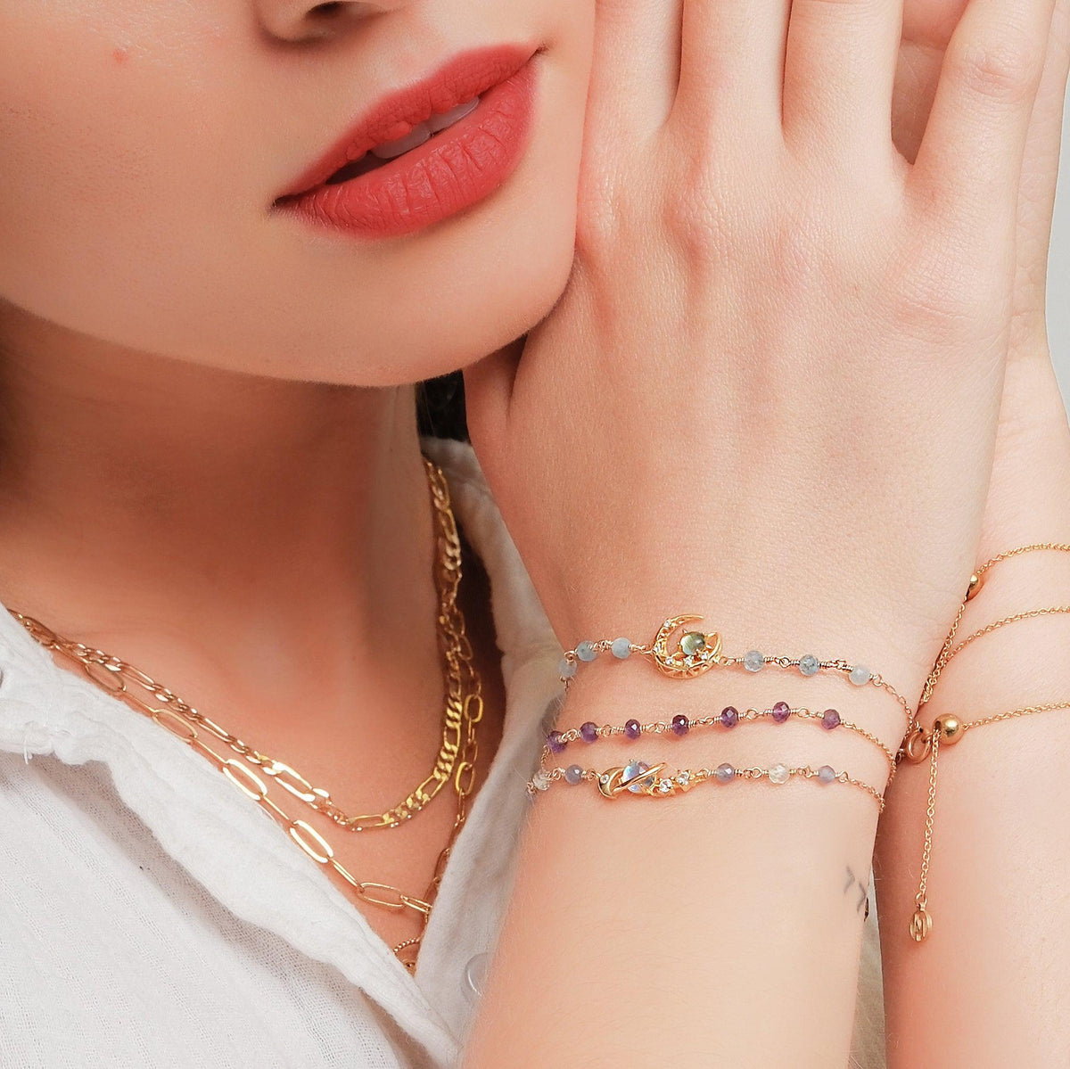 Interstellar Amazonite Bracelet