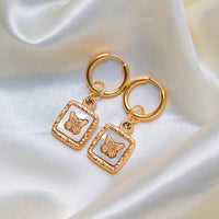Papillon Huggie Earrings