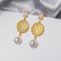 Celestial Pearl Earrings