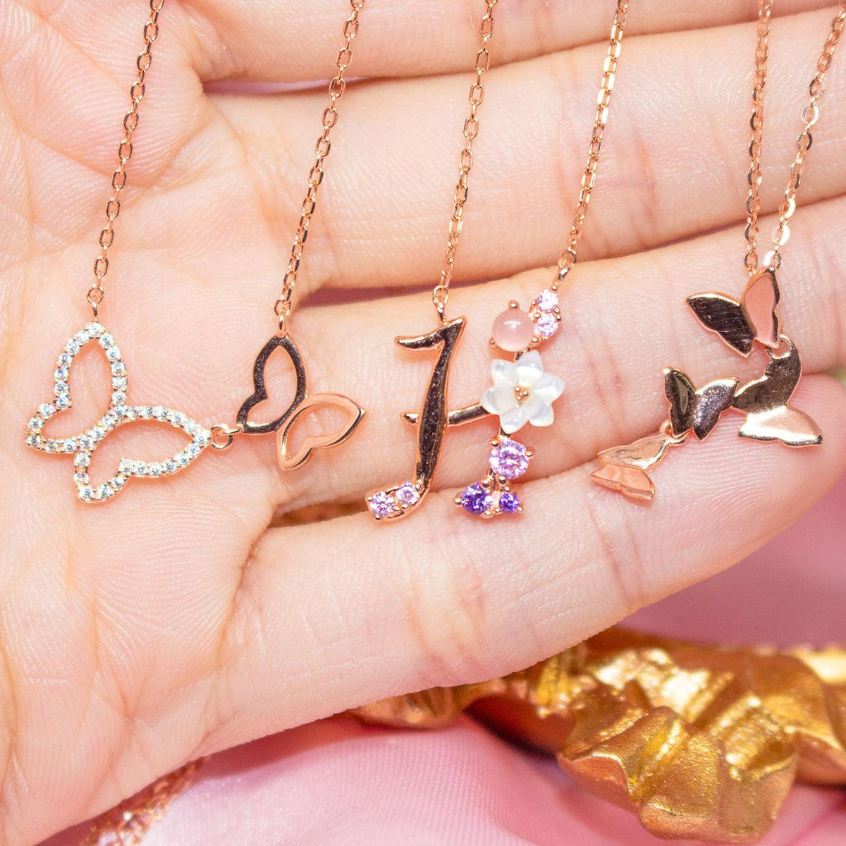 Lady Butterfly Necklace