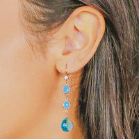 Over the Rainbow Necklace - Ocean Blue