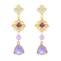 Royal Purple Earrings