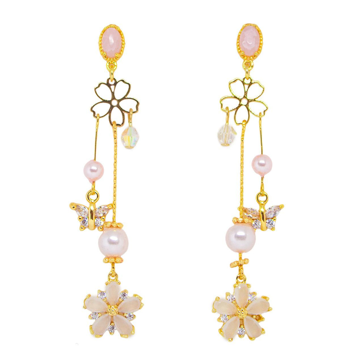 Dainty Butterfly Earrings