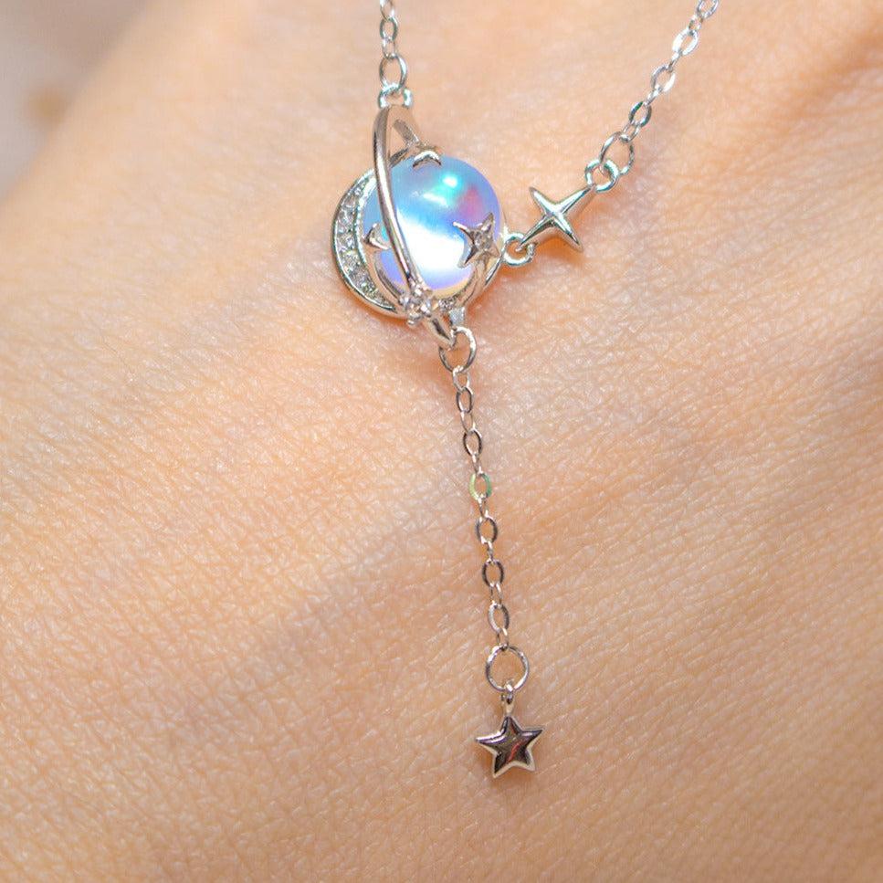 Dangling Planet Necklace