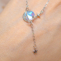Dangling Planet Necklace