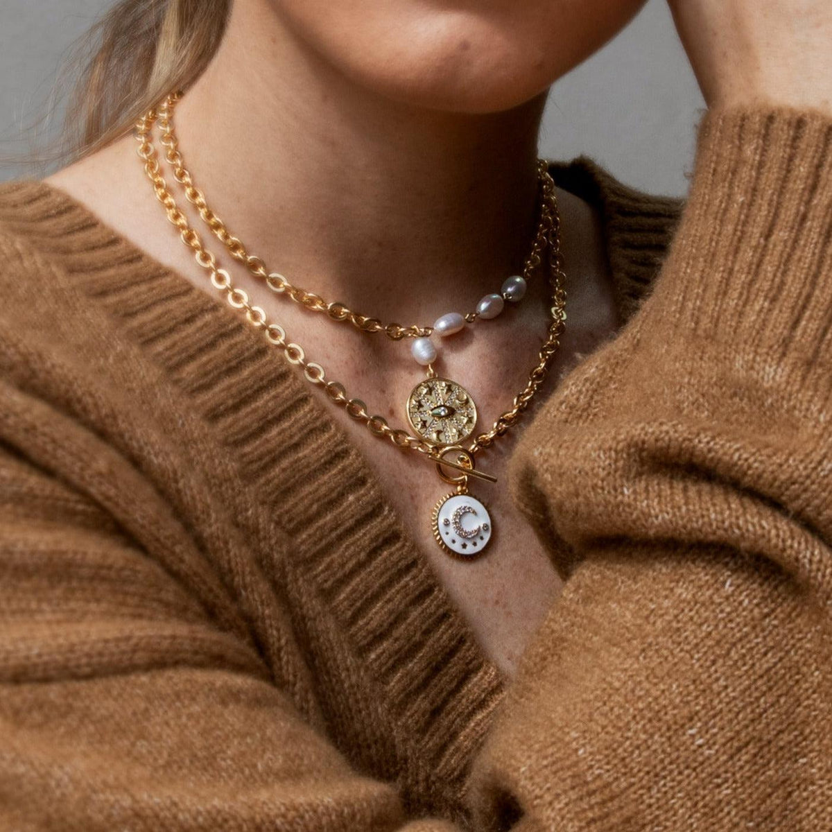 Brighten Eye Necklace