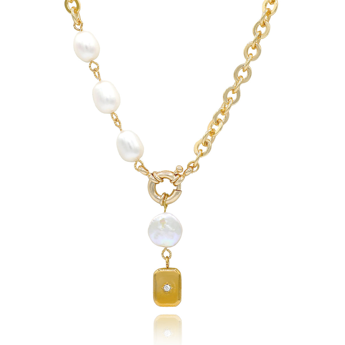 Freshwater Pearl Drop Necklace
