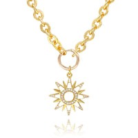 Sun Pendant Necklace
