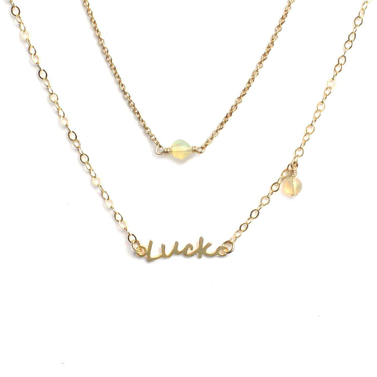 Lucky Me Double Layer Necklace
