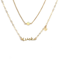 Lucky Me Double Layer Necklace