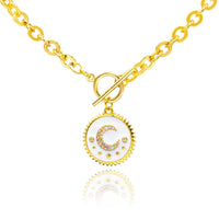 Surrounding Moon Necklace