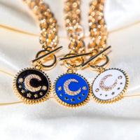 Surrounding Moon Necklace