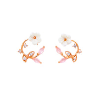 Elegant Pink Earrings